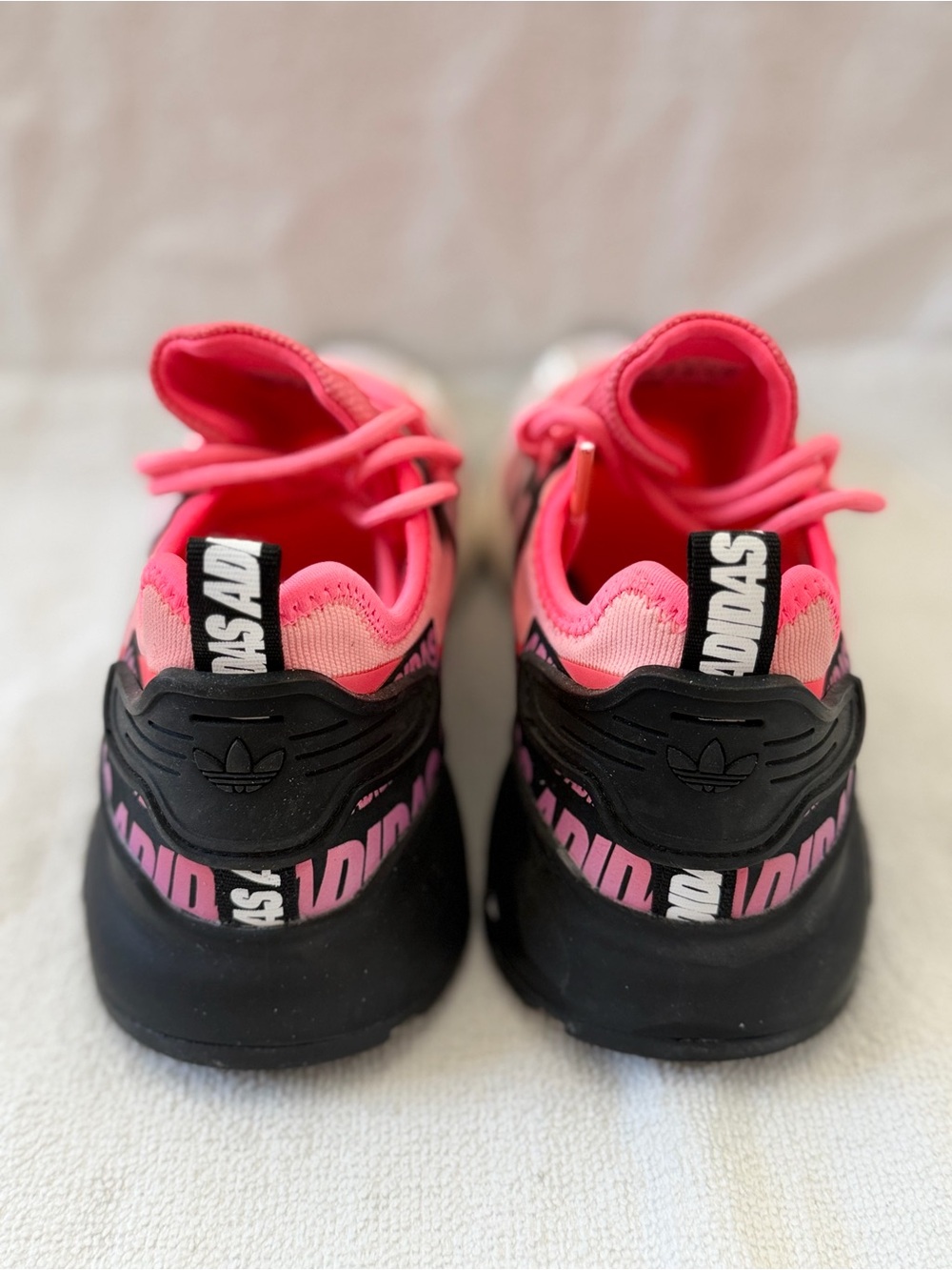 adidas Pink Ombre ZX Running Sneakers - Picture 3 of 5